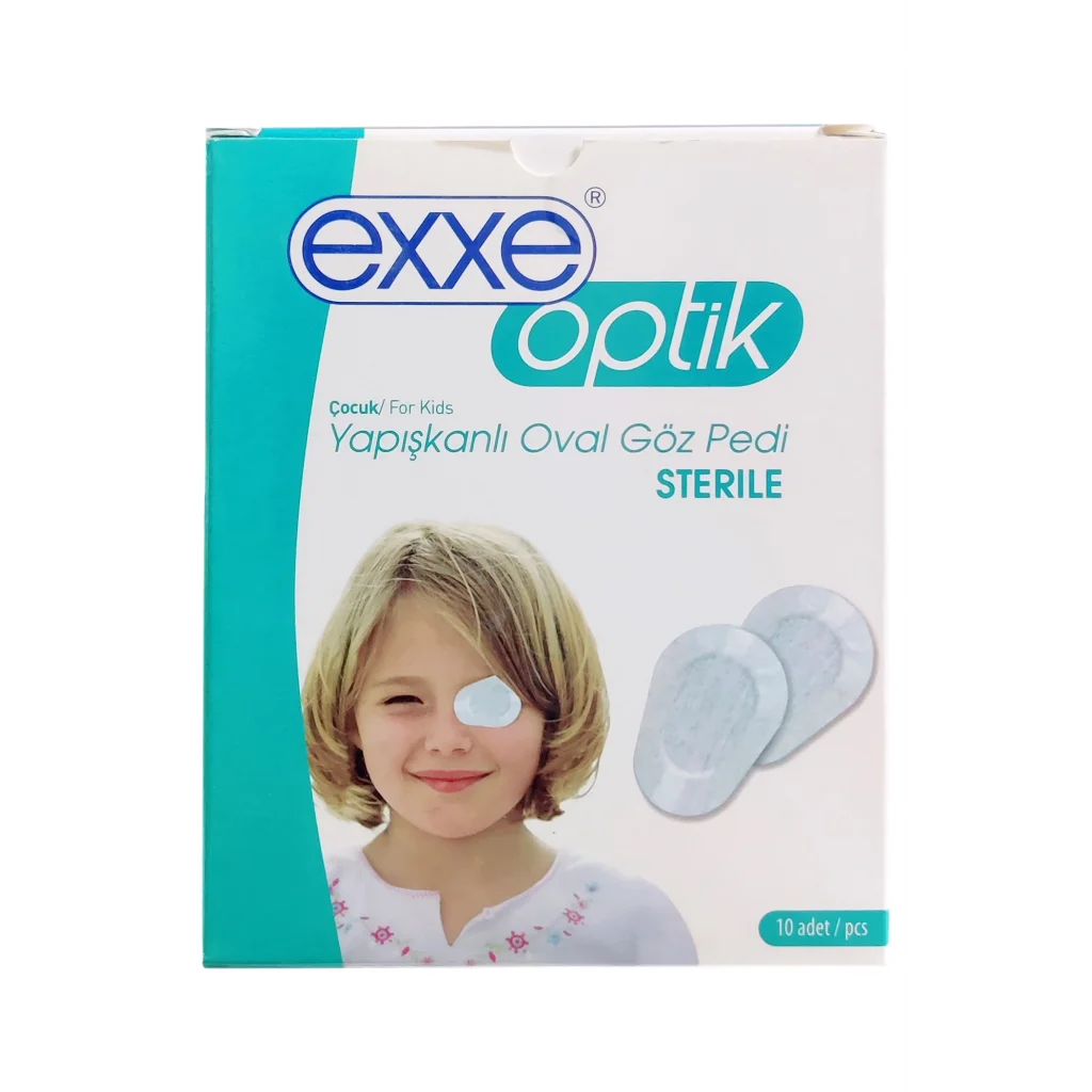 Exxe Optik Çocuk Yapışkanlı Göz Pedi 10lu