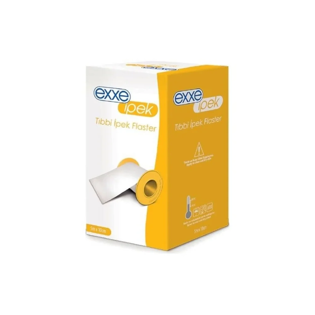 Exxe Tıbbi İpek Flaster 5 m x 10 cm