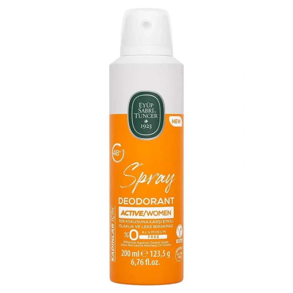 Eyüp Sabri Tuncer Active Women - Kadın Spray Deodorant 200ml