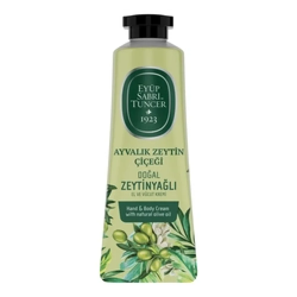 Eyüp Sabri Tuncer Ayvalık Zeytin Çiçeği Doğal Zeytinyağlı El ve Vücut Kremi 50 ml