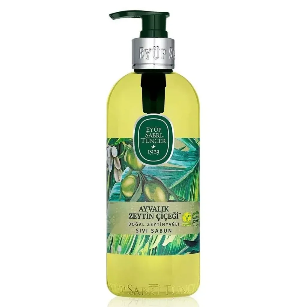 Eyüp Sabri Tuncer Ayvalık Zeytin Çiçeği Doğal Zeytinyağlı Sıvı Sabun 500 ml