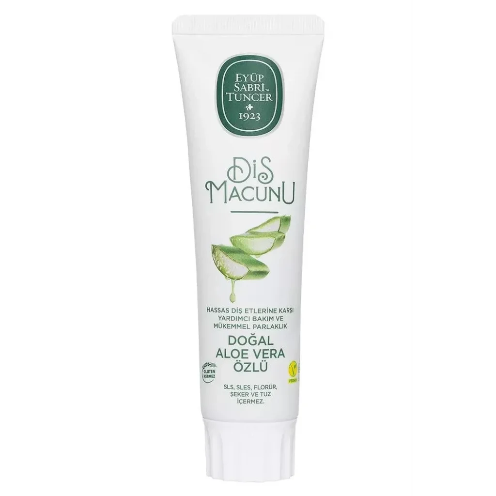 Eyüp Sabri Tuncer Doğal Aloe Vera Özlü Diş Macunu 90 ml