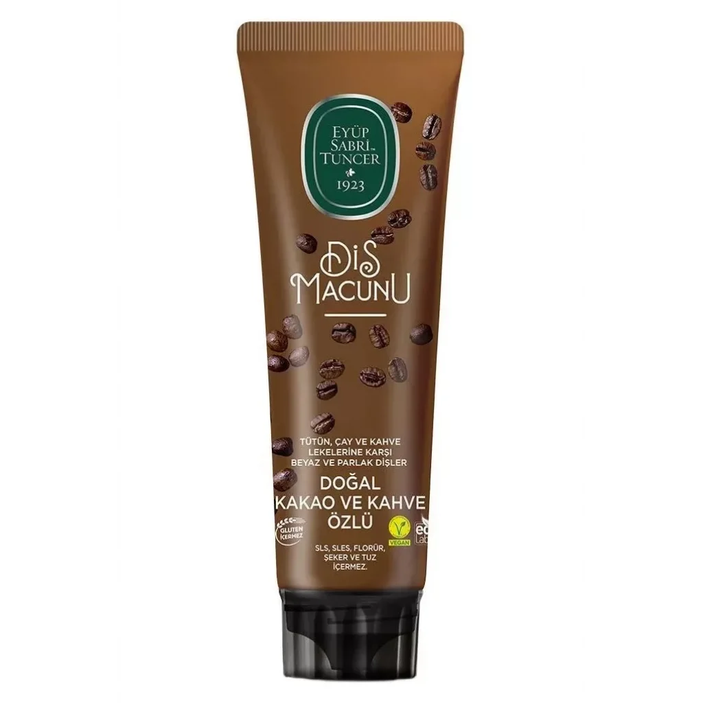 Eyüp Sabri Tuncer Doğal Kakao ve Kahve Özlü Diş Macunu 90 ml