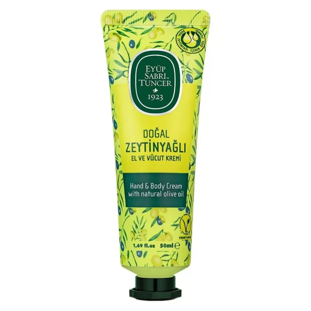 Eyüp Sabri Tuncer Doğal Zeytinyağlı El ve Vücut Kremi 50 ml