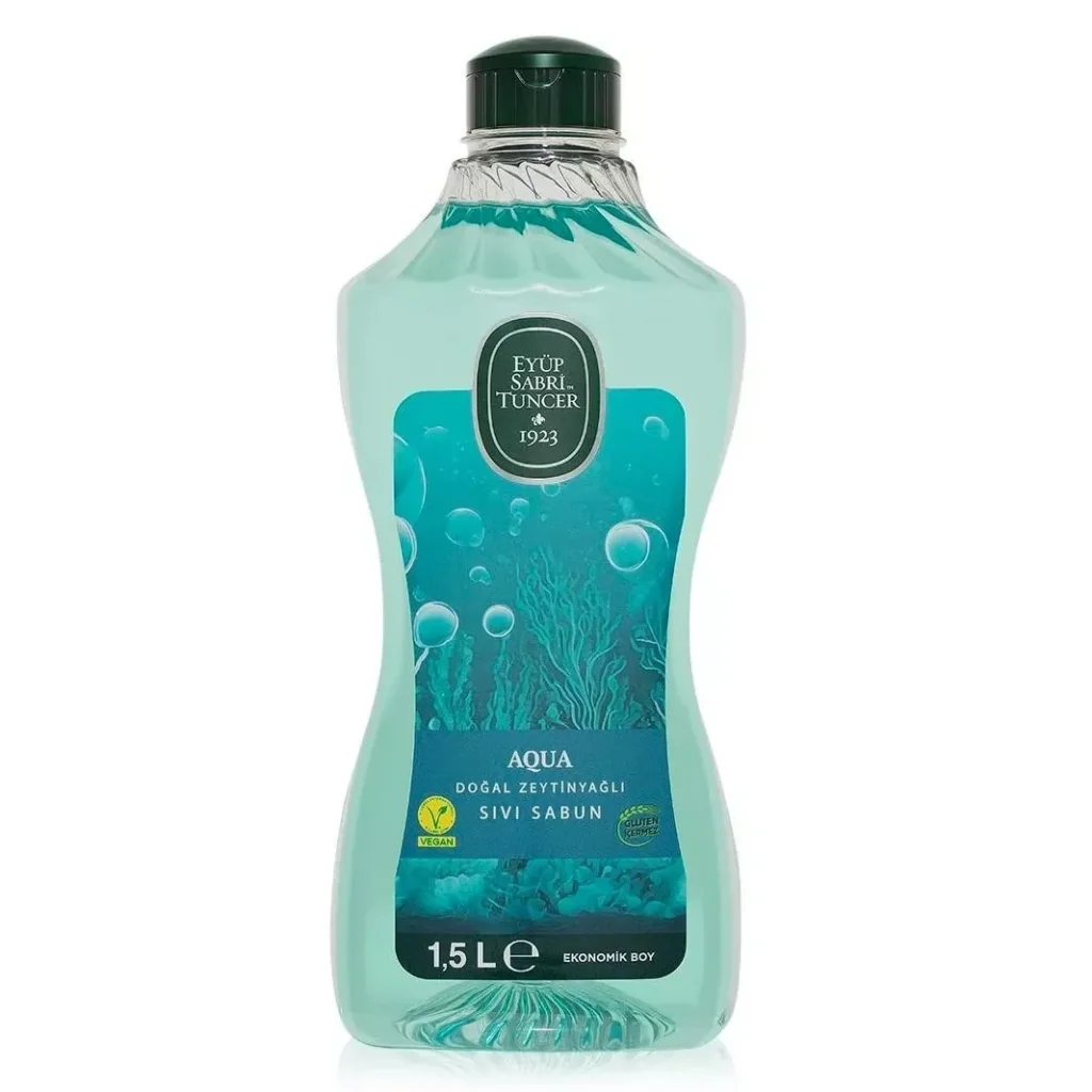 Eyüp Sabri Tuncer Doğal Zeytinyağlı Sıvı Sabun Aqua 1.5 lt
