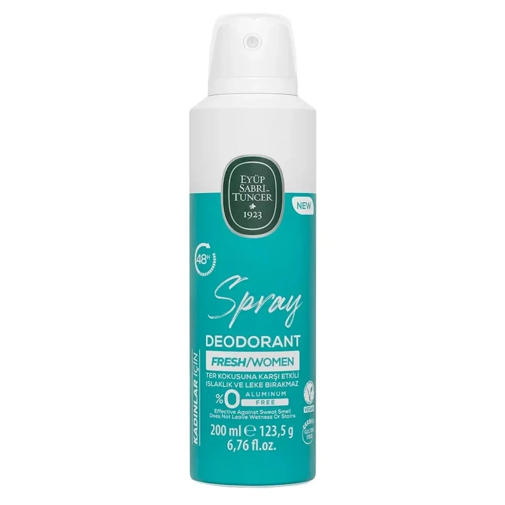 Eyüp Sabri Tuncer Fresh Kadın Sprey Deodorant 200 ml
