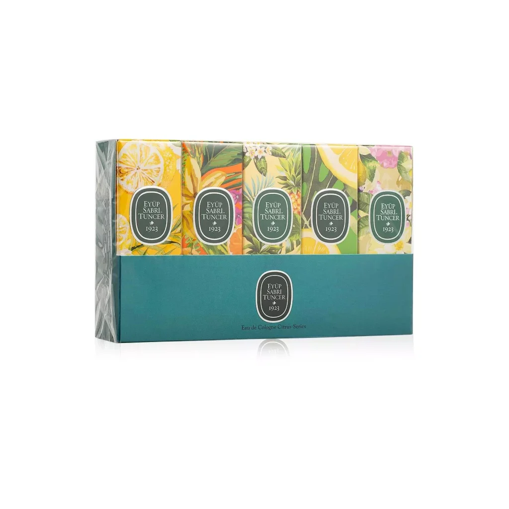 Eyüp Sabri Tuncer Kolonya Cam Citrus No: 5 16 ml 5li Set