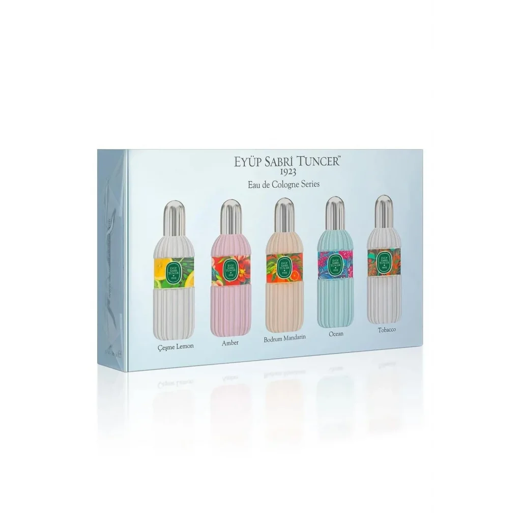Eyüp Sabri Tuncer Kolonya Cam Şişe 16 ml - 5li Set