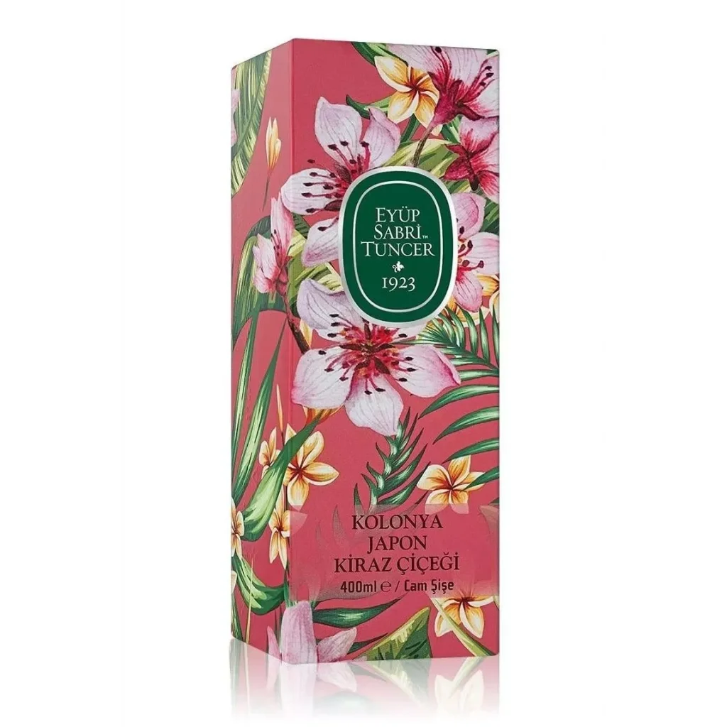 Eyüp Sabri Tuncer Kolonya Japon Kiraz Çiçeği Cam Şişe 400 ml