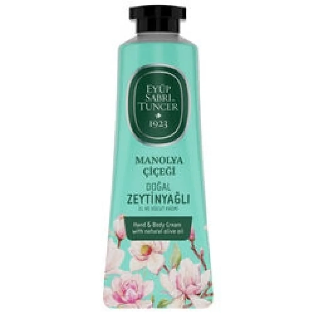 Eyüp Sabri Tuncer Manolya Çiçeği Doğal Zeytinyağlı El ve Vücut Kremi 50 ml