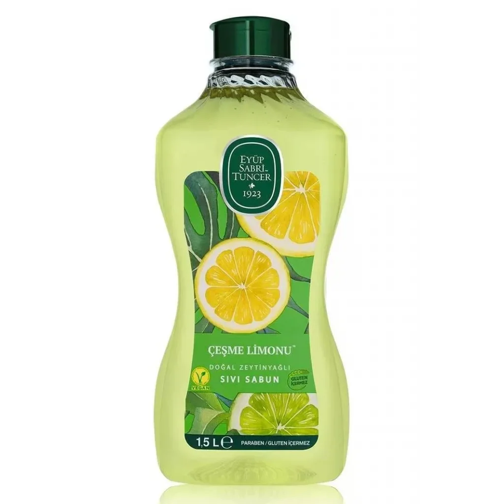 Eyüp Sabri Tuncer Sıvı Sabun Çeşme Limonu 1,5 lt