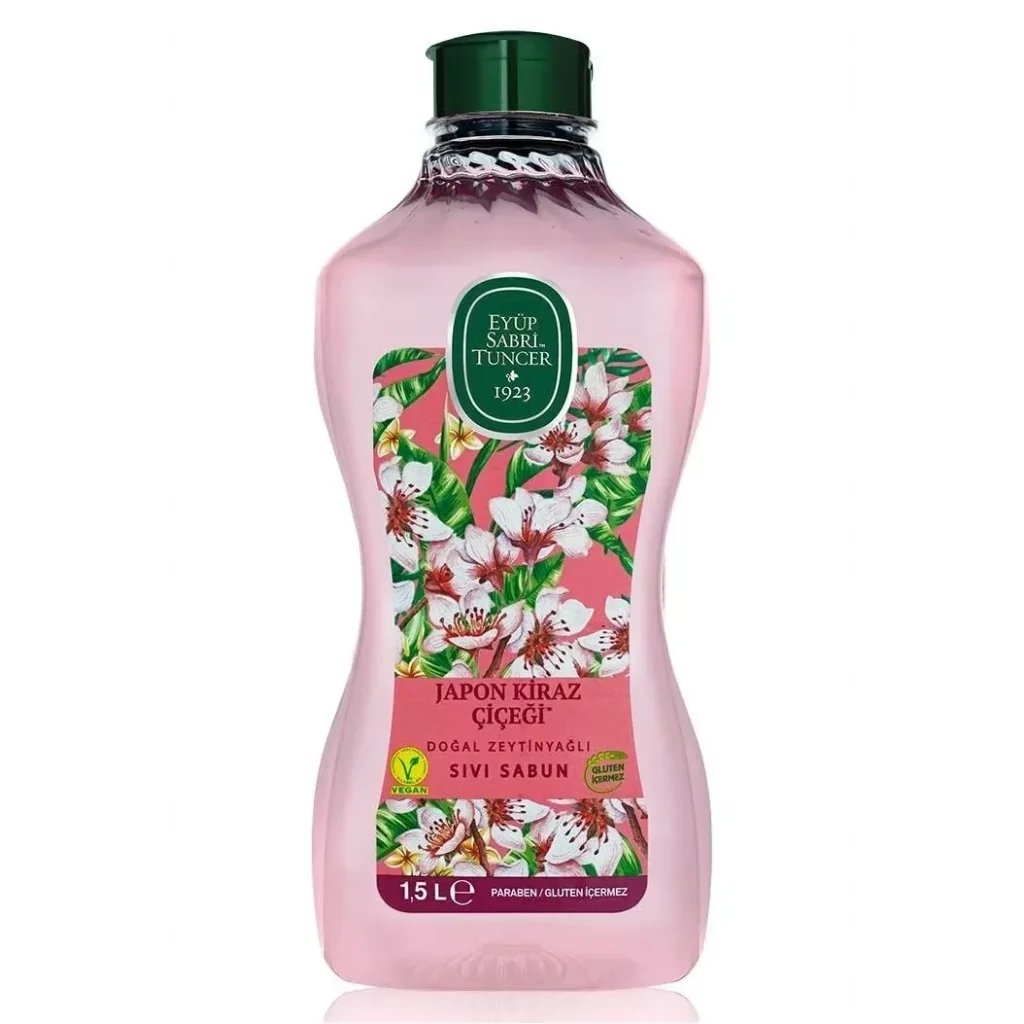 Eyüp Sabri Tuncer Sıvı Sabun Japon Kiraz Çiçeği 1,5 lt