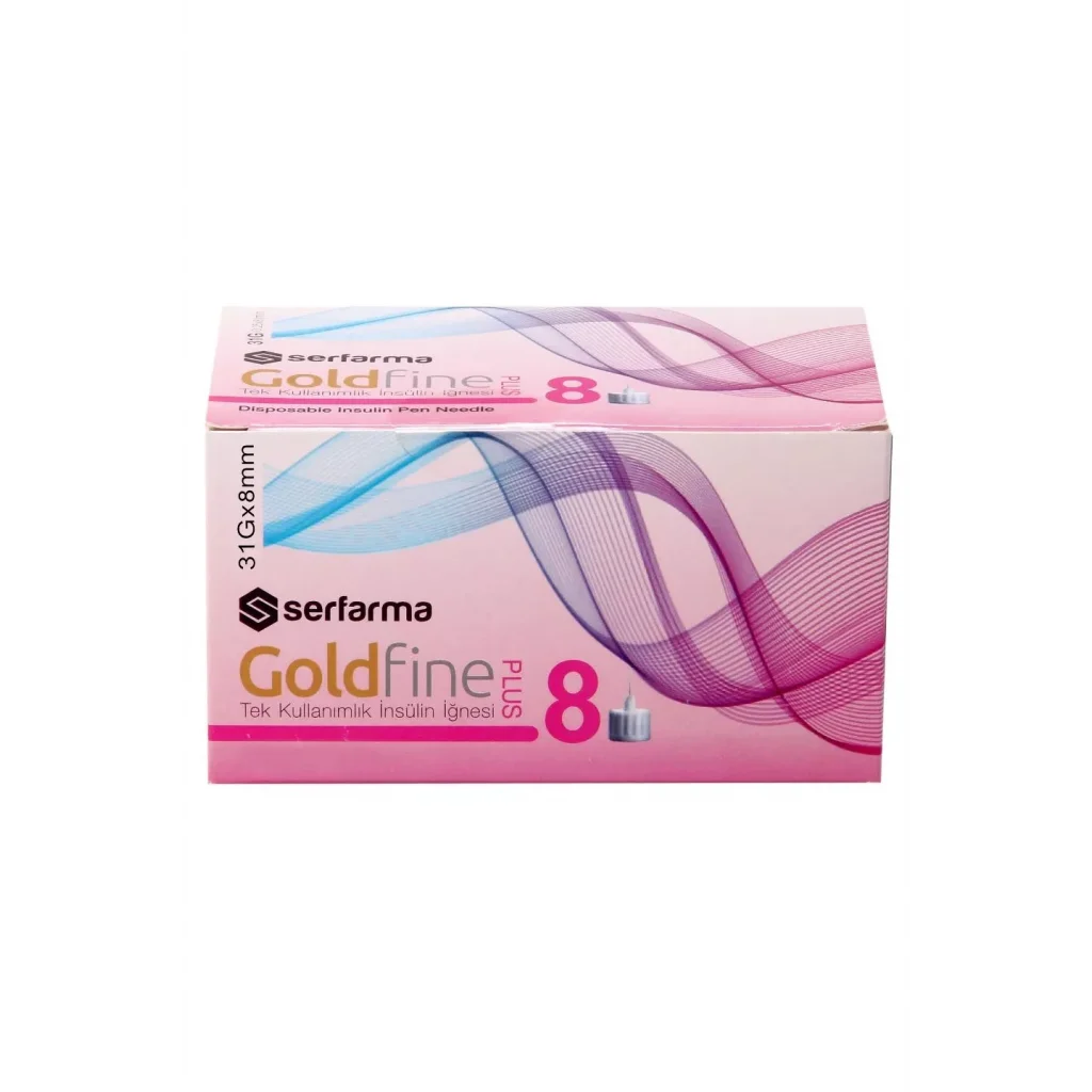 Goldfine Plus İnsülin İğne Ucu 31G 8mm