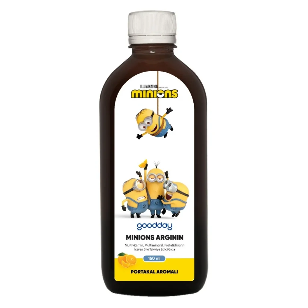 Goodday Minions Arginin Multivitamin Minarel Şurup 150 ml