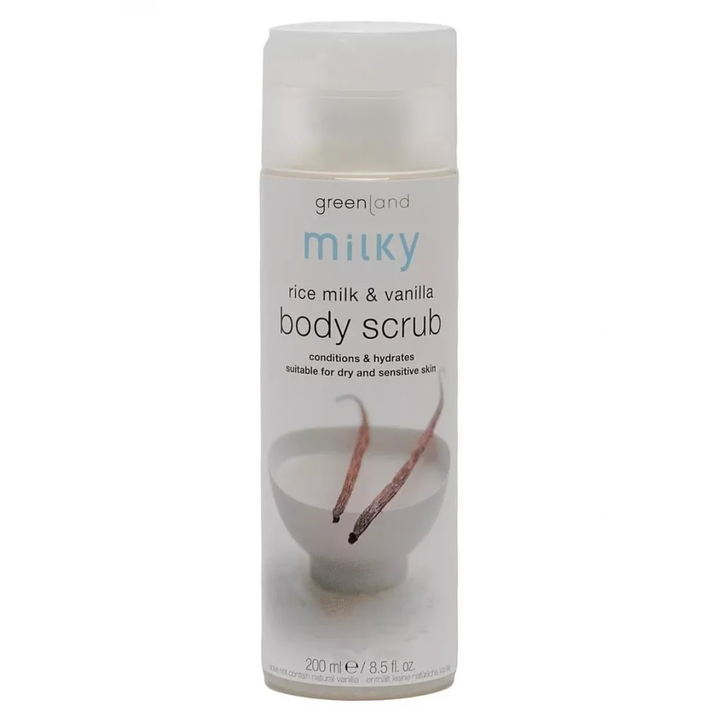 Greenland Milky Shower Cream Rice Milk - Vanilla 250 ml