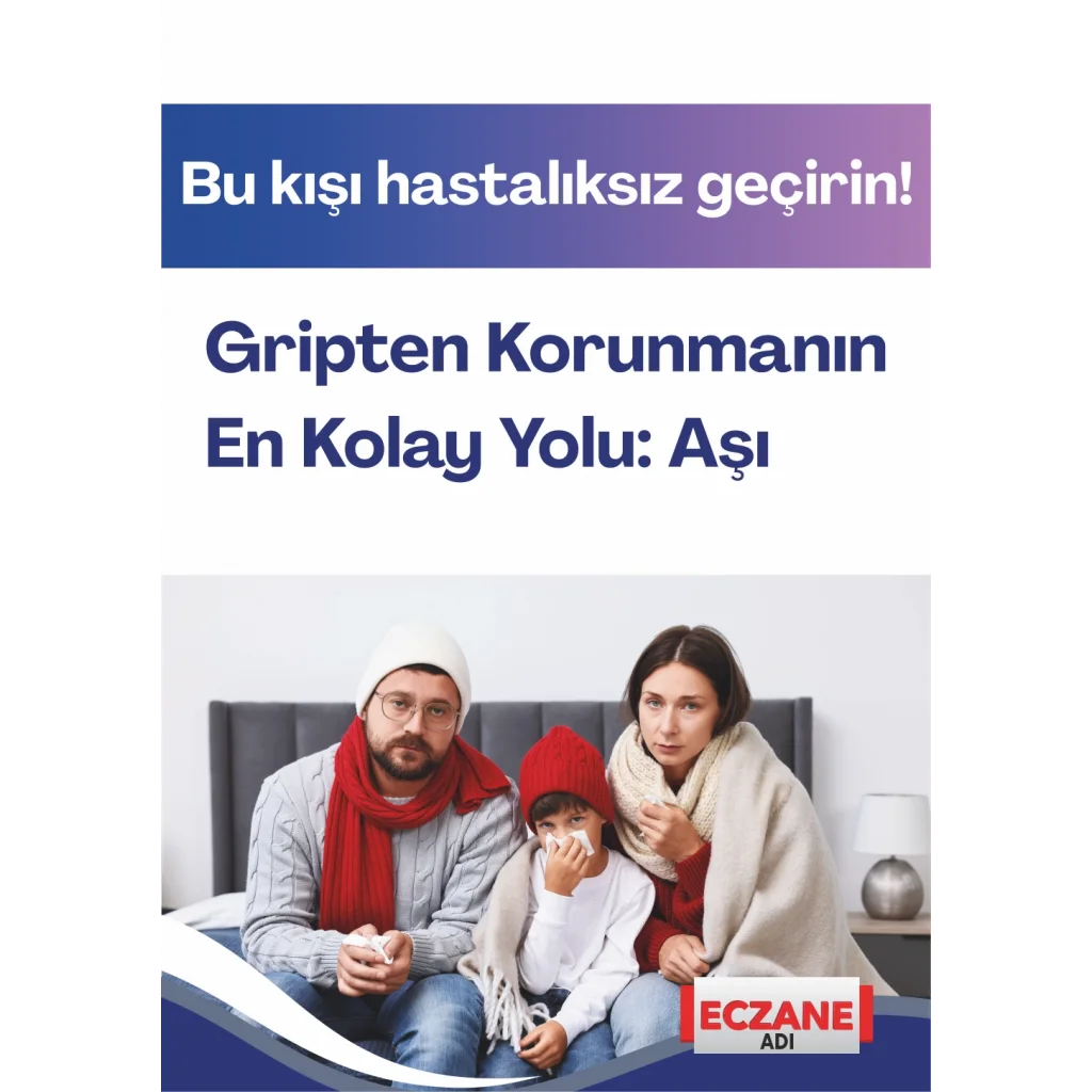 Grip Aşısı Posteri No:2
