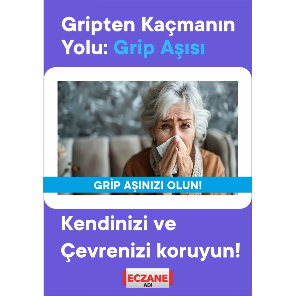 Grip Aşısı Posteri No:4
