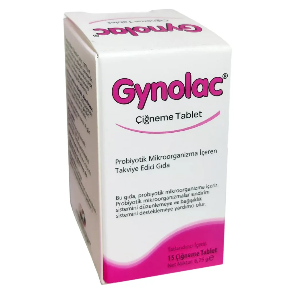 Gynolac Probiyotik 15 Çiğneme Tablet