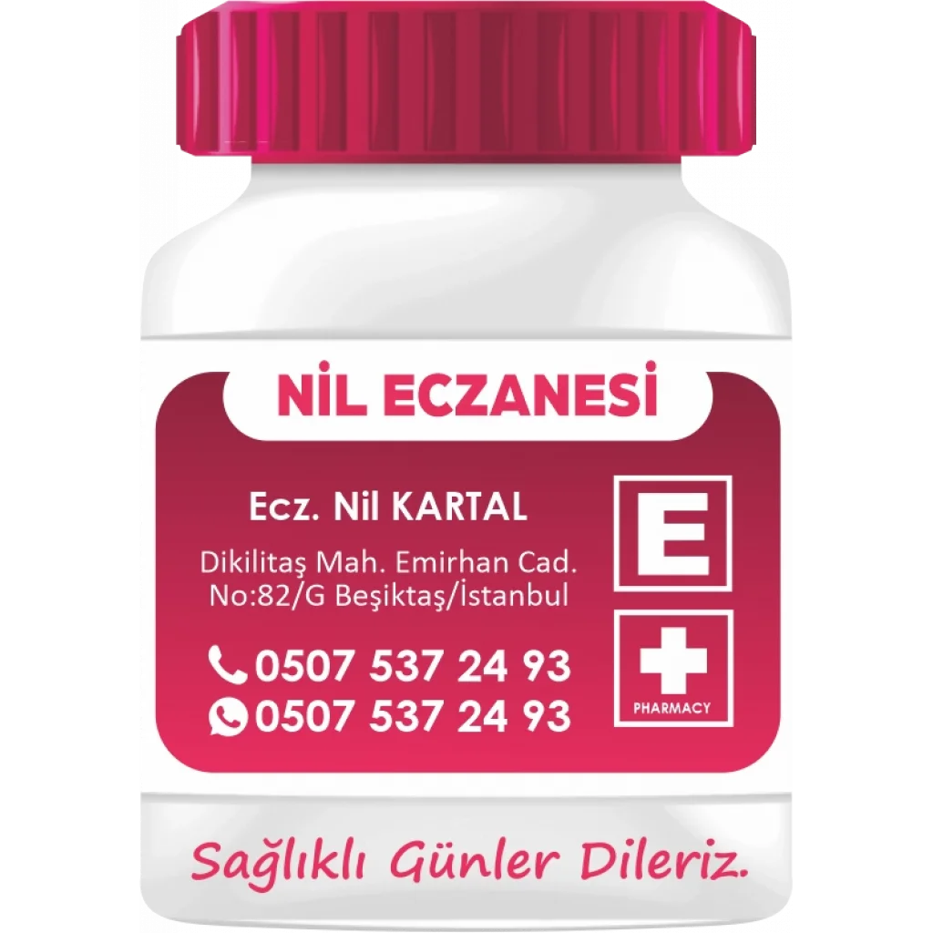 İlaç Şişesi Magnet No:20 - 1000 Adet