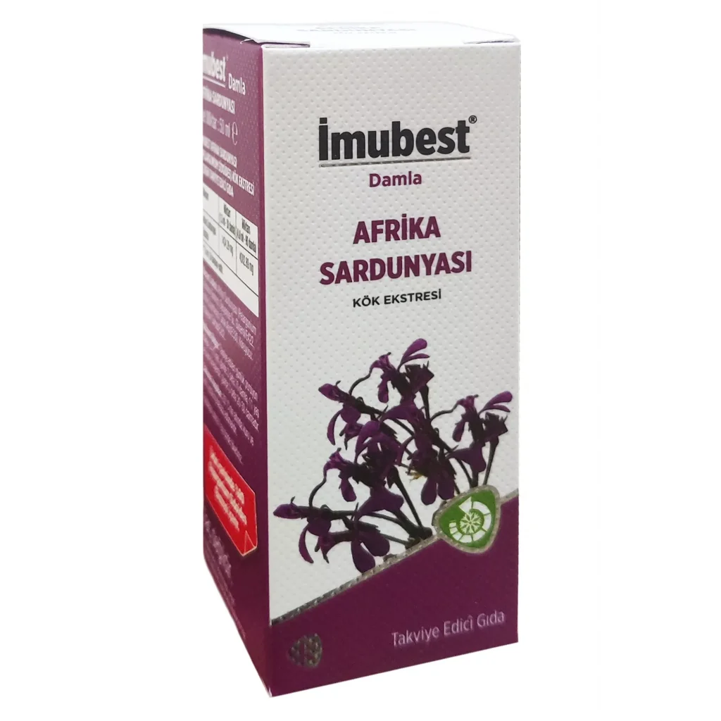 İmubest Pelargonium Sidoides - Afrika Sardunyası Damla 50 ml Alkolsüz