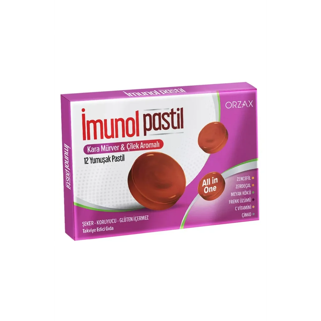 İmunol Karamürver  Çilek 12 Pastil