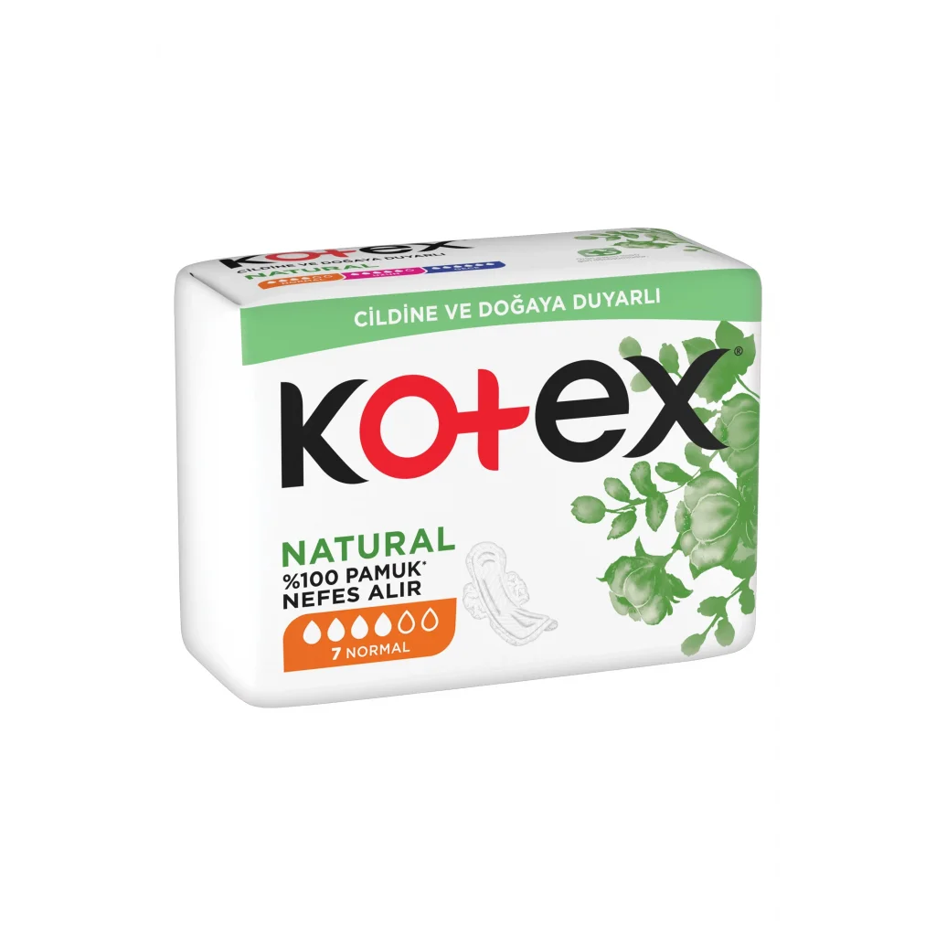 Kotex Natural Ultra Single Normal Hijyenik Ped 7li