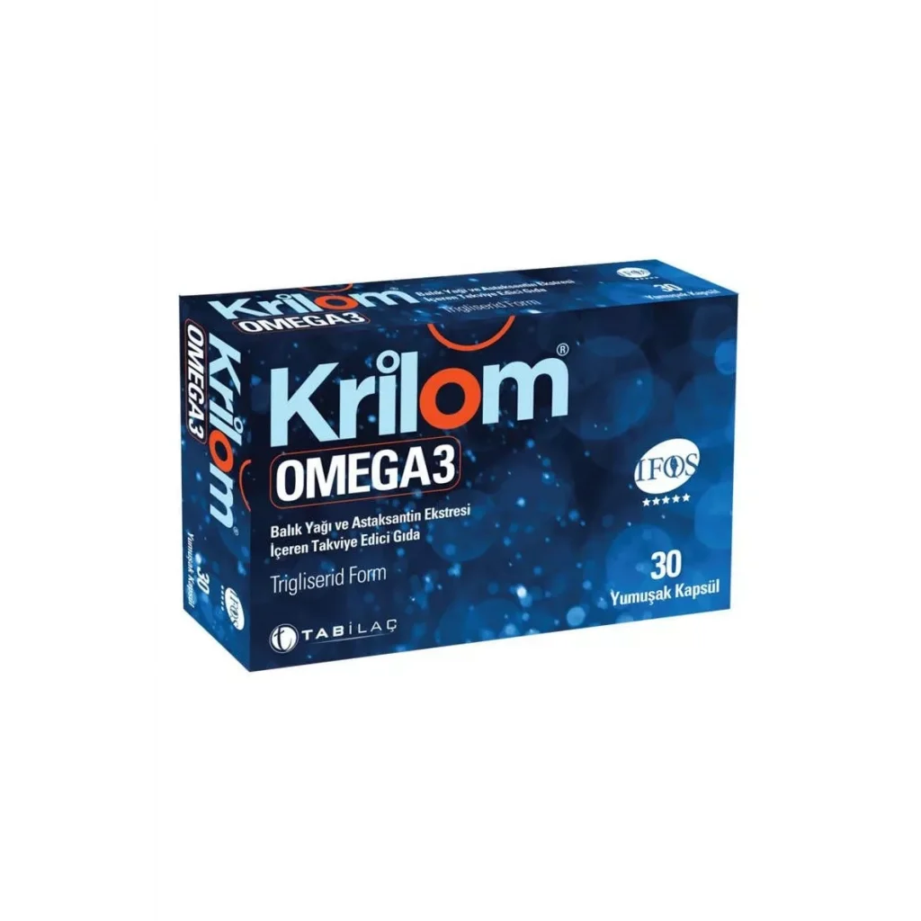 Krilom Omega-3 30 Yumuşak Kapsül