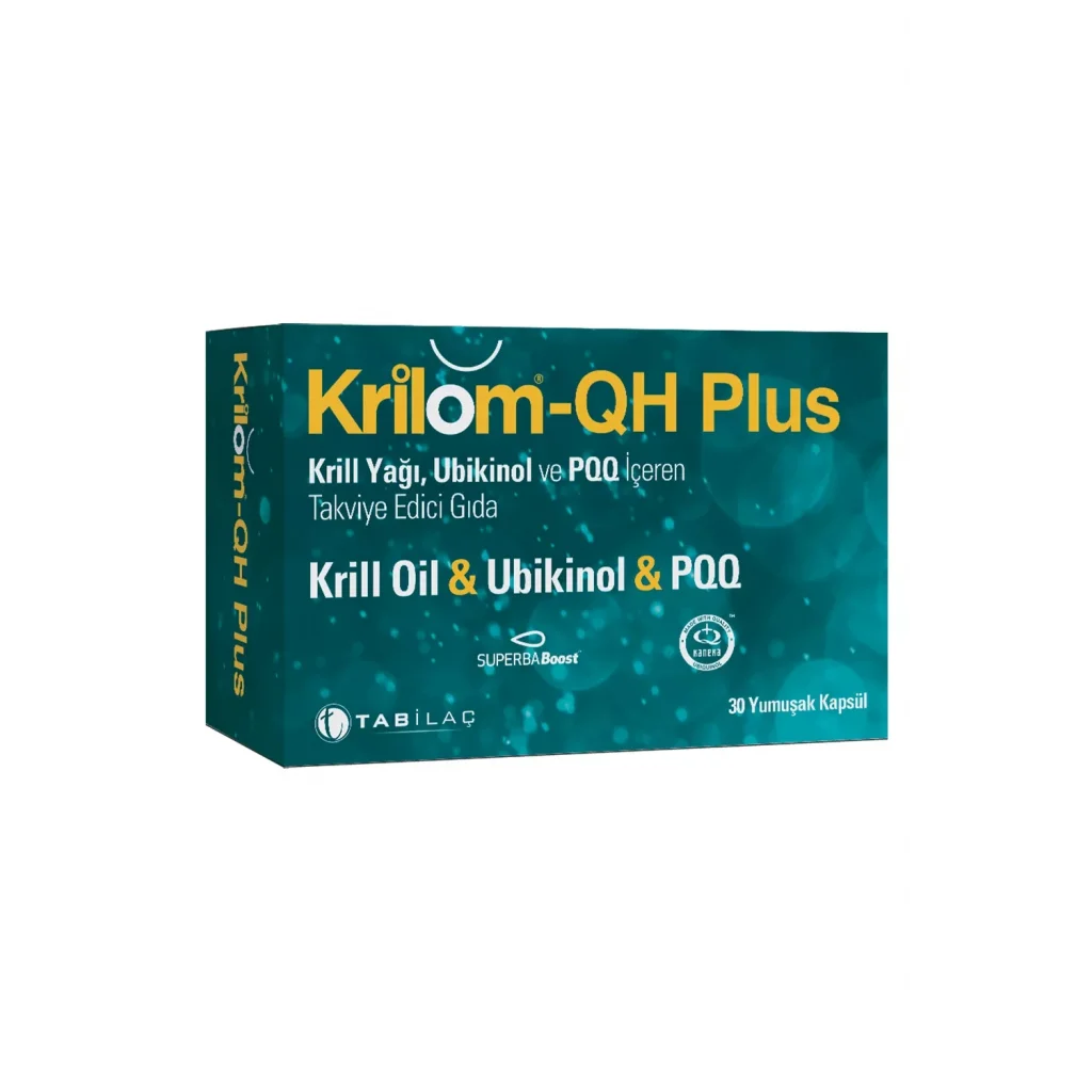 Krilom QH Plus 30 Yumuşak Kapsül