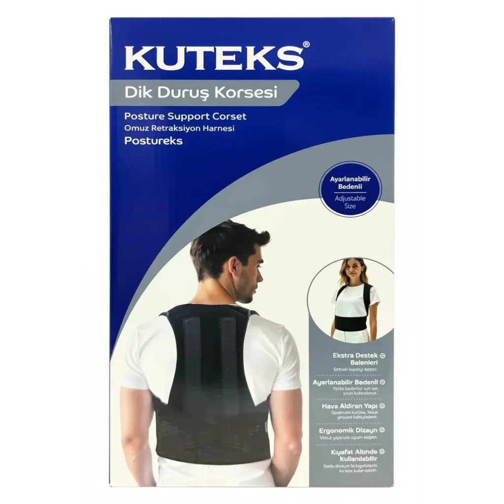 Kuteks Dik Duruş Korsesi