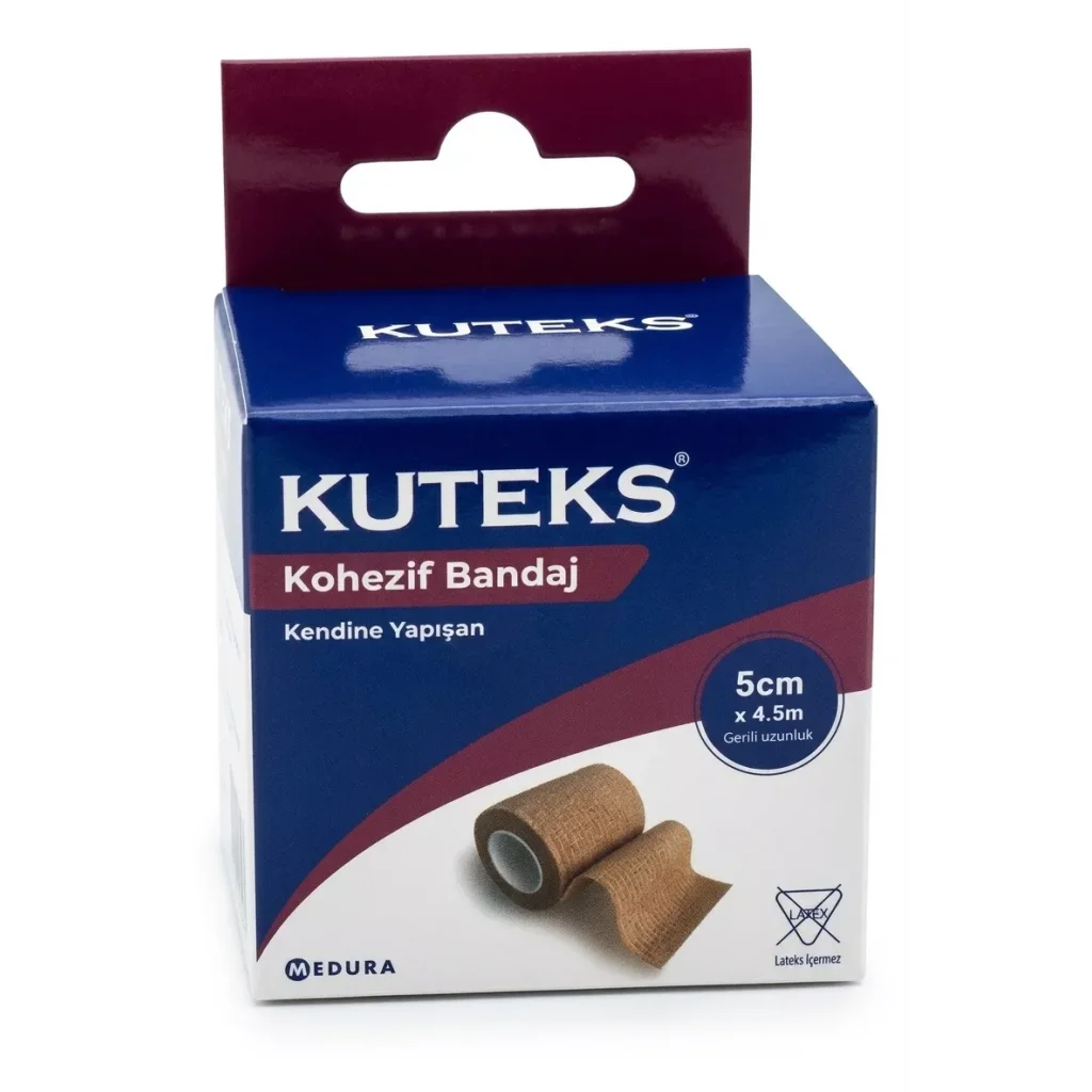 Kuteks Kohezif Bandaj 5 cm x 4,5 m