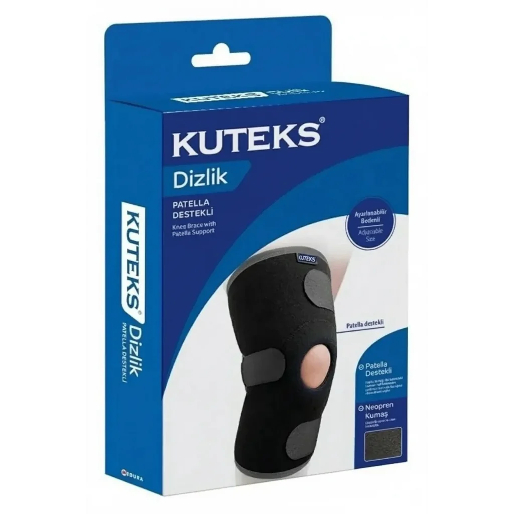Kuteks Neopren Patella Destekli Dizlik Standart
