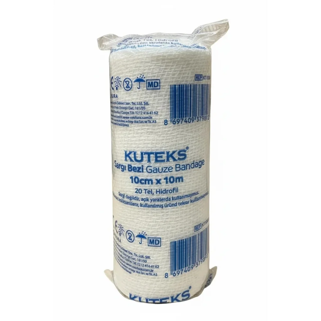 Kuteks Sargı Bezi 10 cm X 10 M