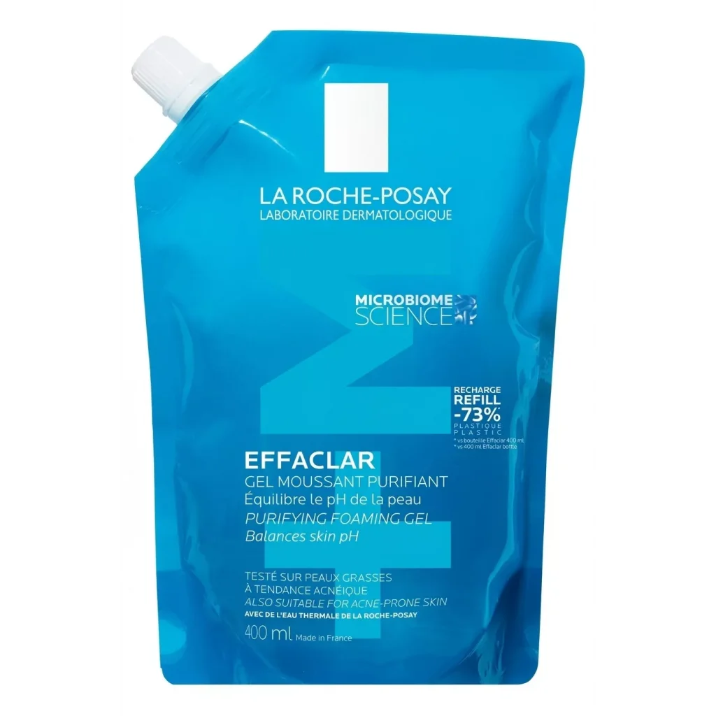 La Roche Posay Effaclar Yağlı Ciltler İçin Temizleme Jeli 400 ml - Refill