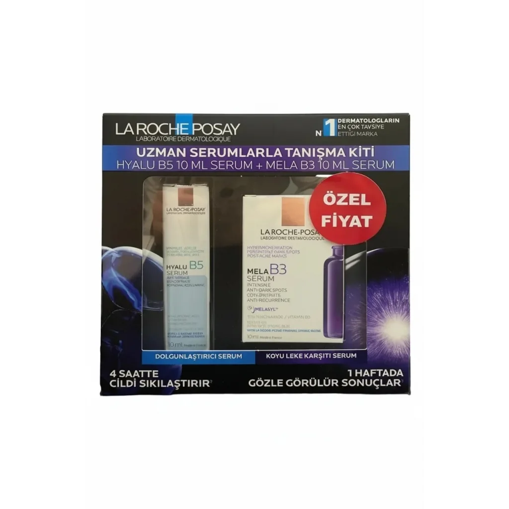 La Roche Posay Mela B3 Leke Karşıtı Serum 10 ml + Hyalu B5 10 ml