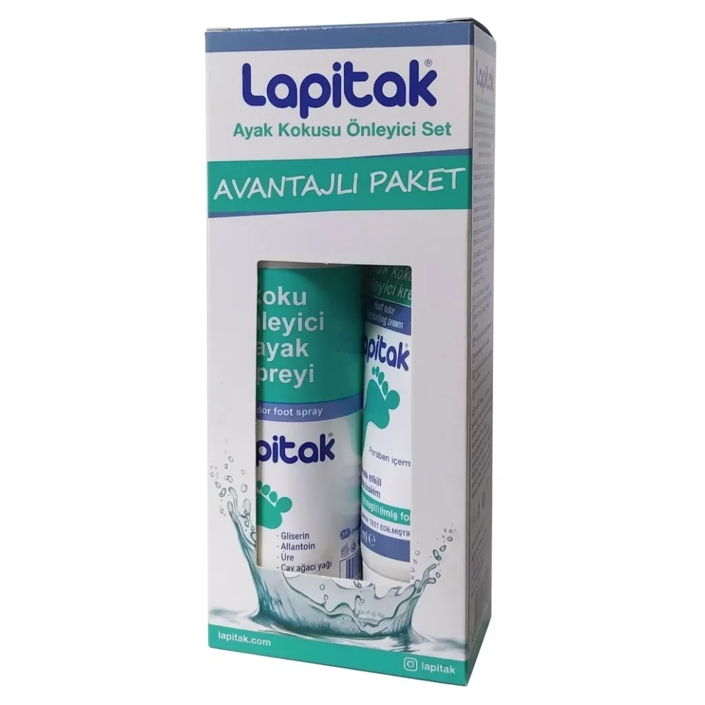 Lapitak Ayak Kokusu Önleyici Avantaj Set 125+60 Ml