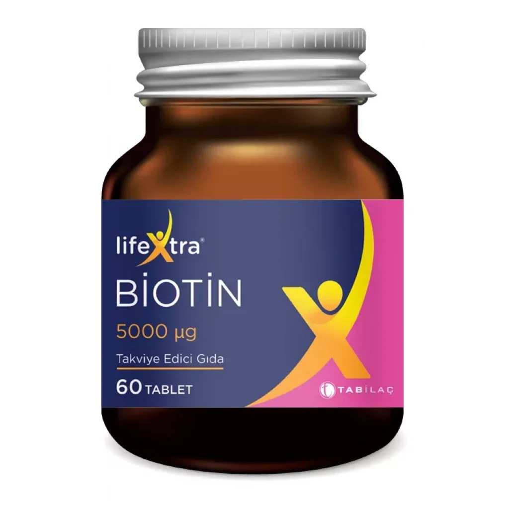 Lifextra Biotin 5000 mg 60 Tablet