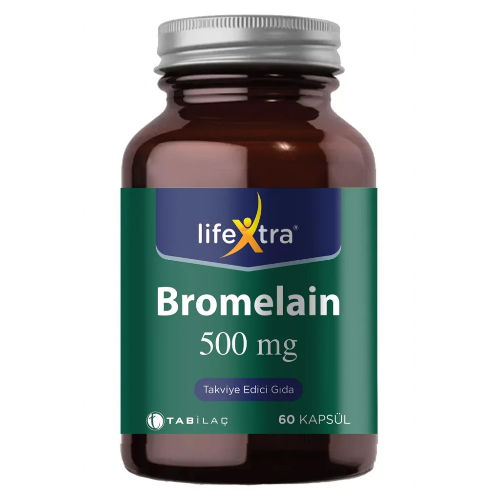 Lifextra Bromelain 500 mg 60 Kapsül