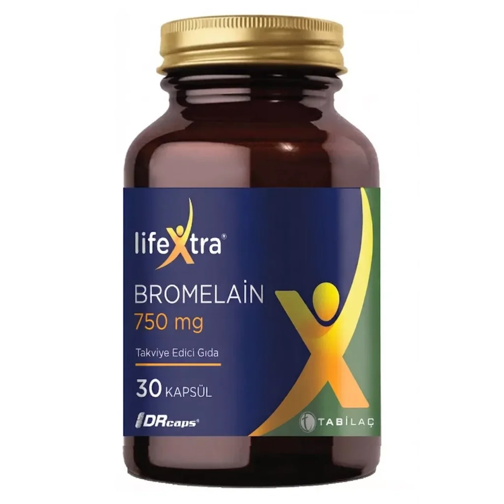 Lifextra Bromelain 750 mg 30 Kapsül