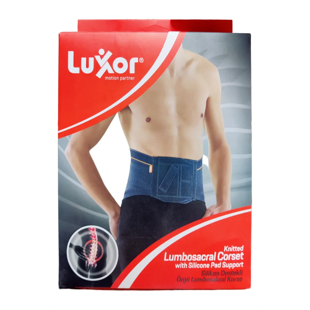 Luxor 107 Örgü Lumbosacral Korse - Large