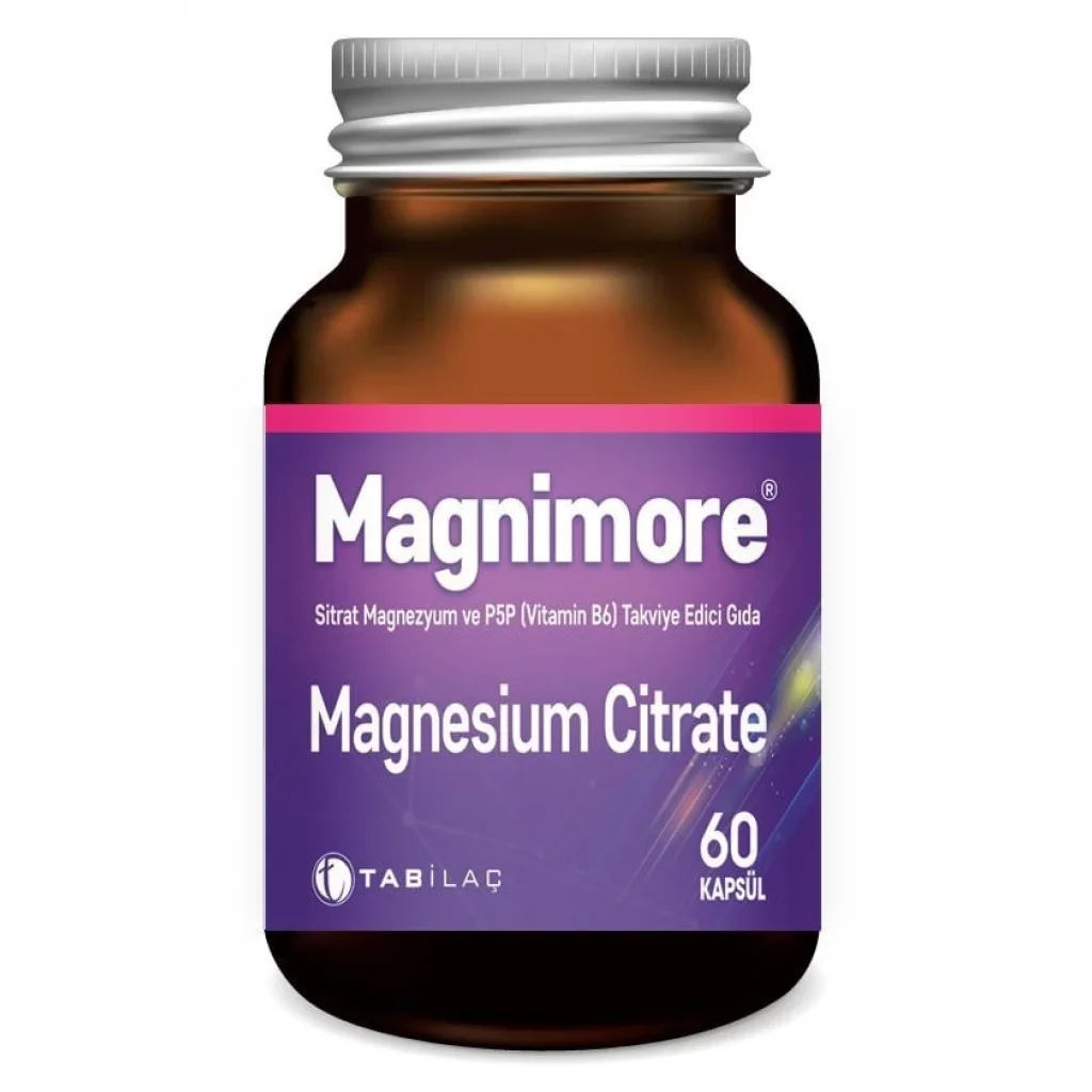 Magnimore Magnezyum Sitrat 60 Kapsül