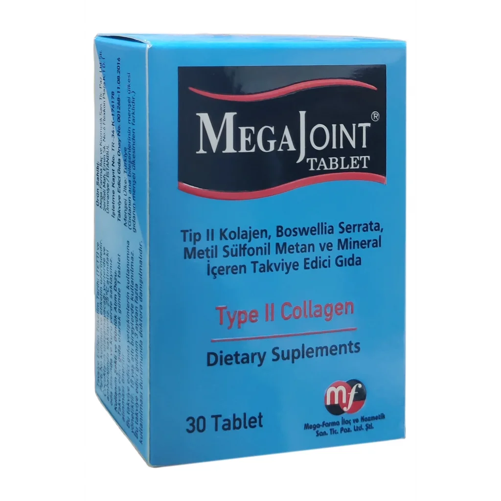 Mega Joint Tip II Kolajen 30 Tablet