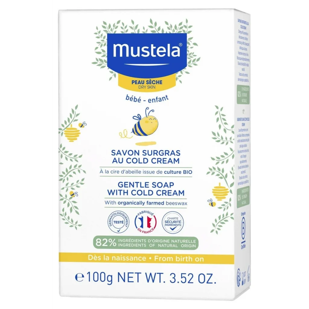 Mustela Cold Cream İçeren Besleyici Sabun 100 gr