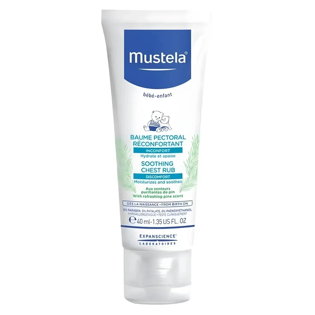 Mustela Soothing Comfort Chest Rub Rahatlatıcı Göğüs Balsamı 40 ml
