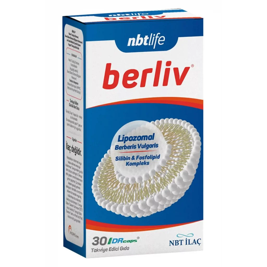 NBT Life Berliv Lipozomal Berberin 30 Kapsül
