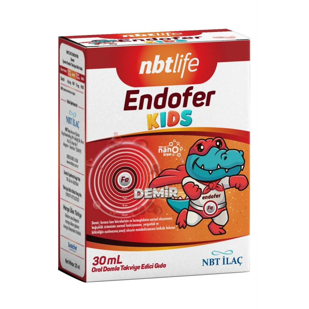 NBT Life Endofer Kids Demir Damla 30 ml