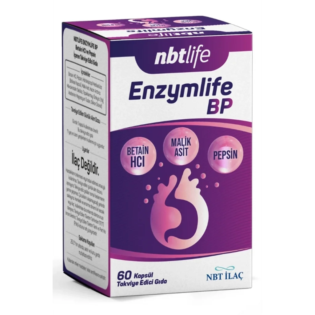NBT Life Enzymlife 60 Kapsül