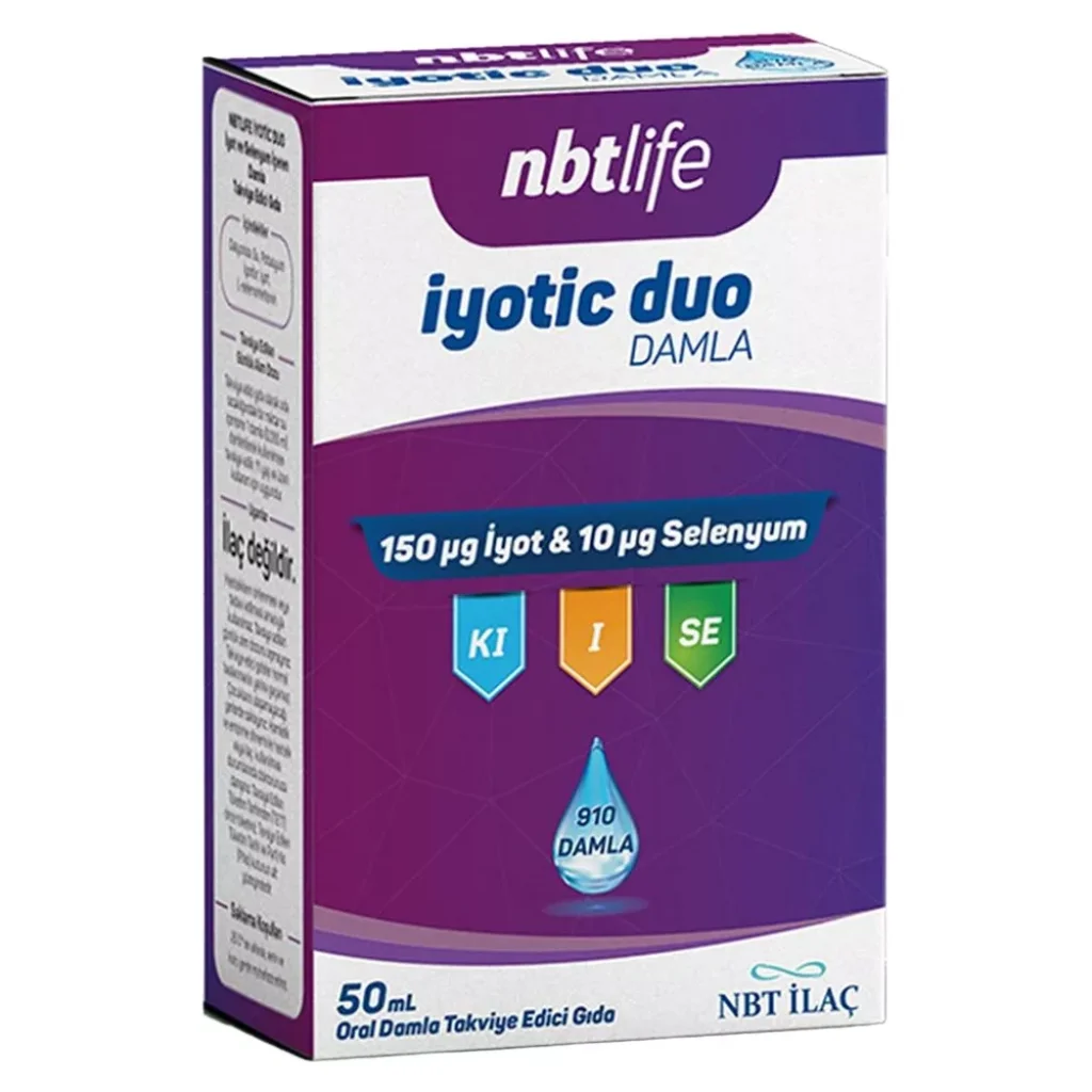 Nbt Life İyotic Duo Damla 50 ml