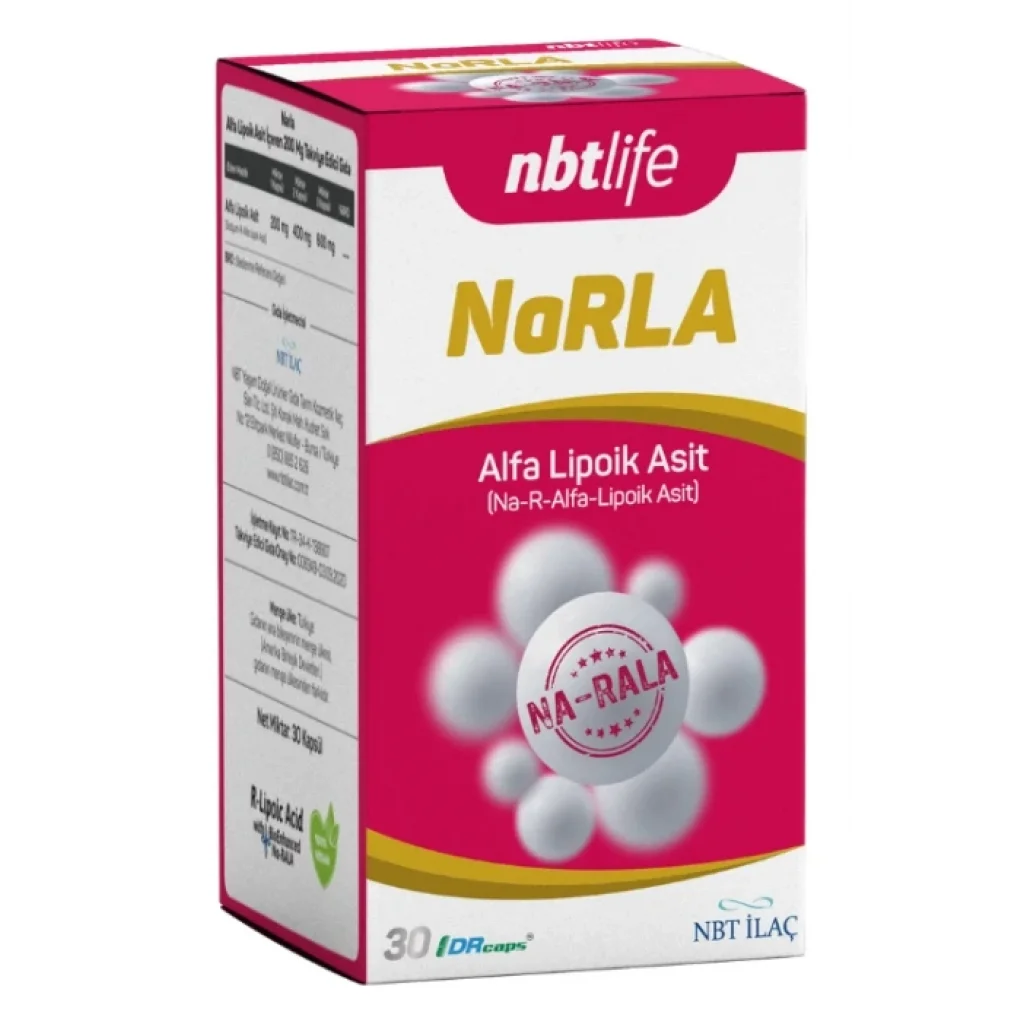 Nbt Life Narla Alfa Lipoik Asit 30 Kapsül