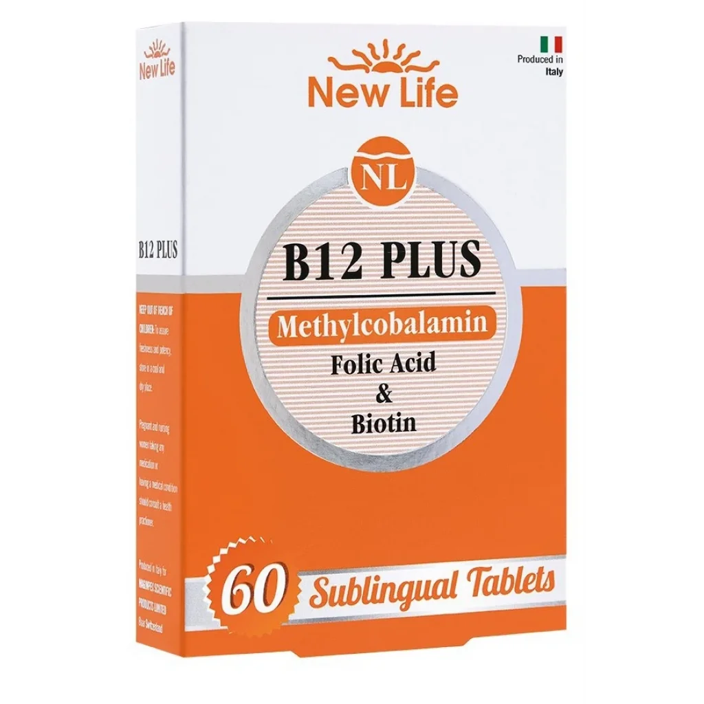 New Life B12 Plus Methylcobalamin 60 Tablet