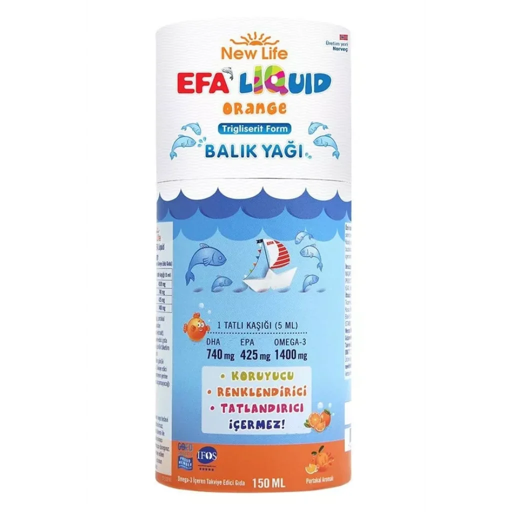 New Life EFA Liquid Orange 150 ml
